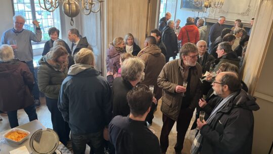 Druk bijgewoonde Nieuwjaarsdrink 2024